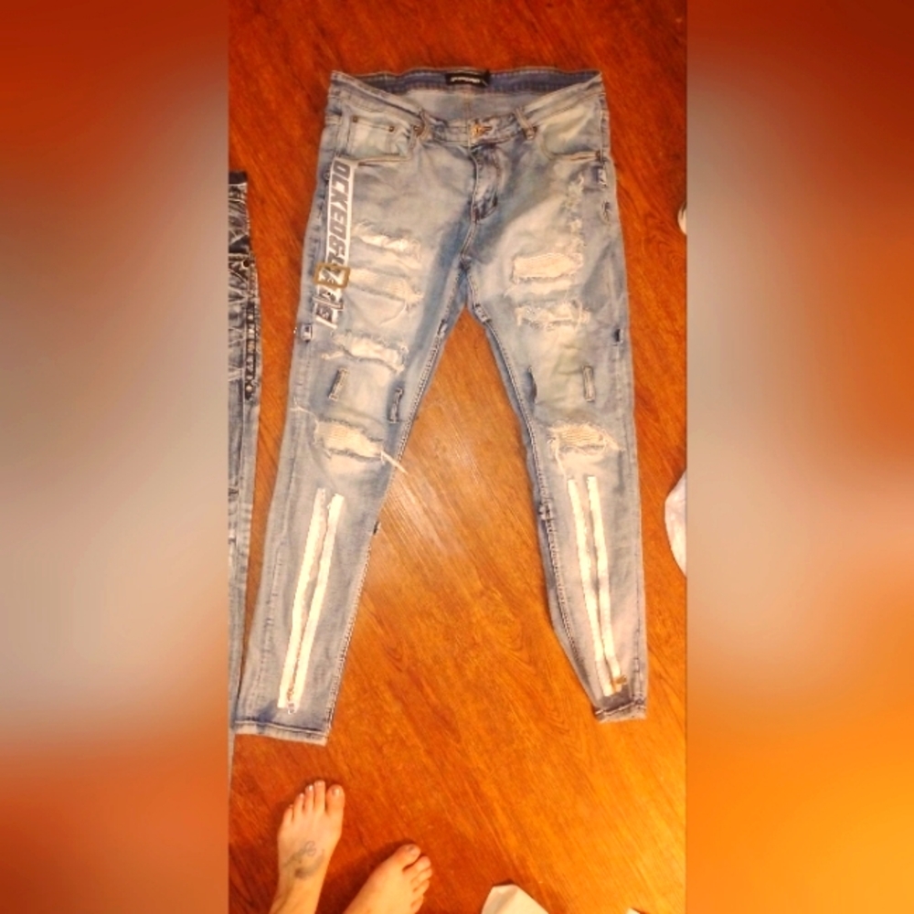 Locked and loaded mens jeans